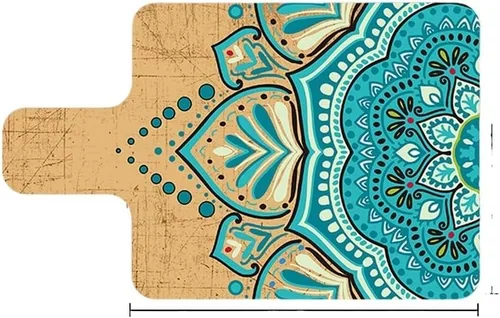 Miniatura 10 de colchoneta de gimnasia Colchoneta De Goma Natural Para Pilates, Almohadilla De Meditación Para Yoga, Colchón De Protección Antideslizante, Equipo