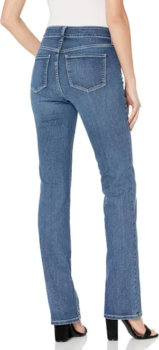 Miniatura 2 de NYDJ - Pantalones Marilyn de mezclilla rectos para mujer.