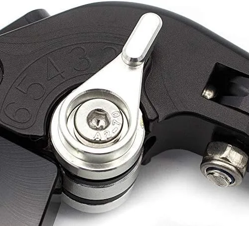 Miniatura 5 de FXCNC Palancas de embrague de freno plegables extensibles para VERSYS 1000 2012-2014, ZX636R ZX6RR ZX6RR 2000-2004, ZX10R 2004-2005, ZX9R 00-03