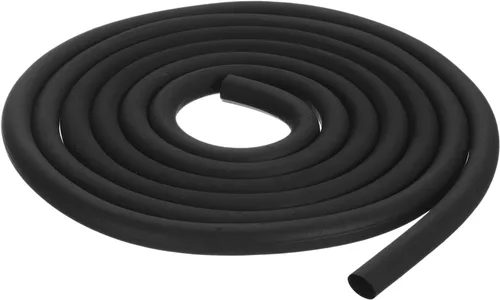 Miniatura 24 de uxcell Tira de sellado de goma de espuma, 0.197 in (13/64 pulgadas) de diámetro, 23.0 ft (22.96 pies) de caucho EPDM redondo largo para juntas