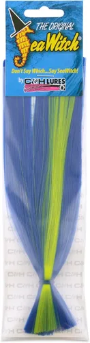 Miniatura 82 de C&H Lures Señuelos de Pesca Sea Witch - Originales Desde 1959, Faldas de Nylon Revelan Cabeza con Peso, 15 Colores, 8 Pesos de Cabeza, Señuelo