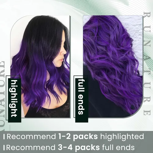 Miniatura 2 de RUNATURE Extensiones de cabello humano con punta en I Tip de 18 pulgadas, extensiones de cabello natural Remy para mujer, extensiones de cabello
