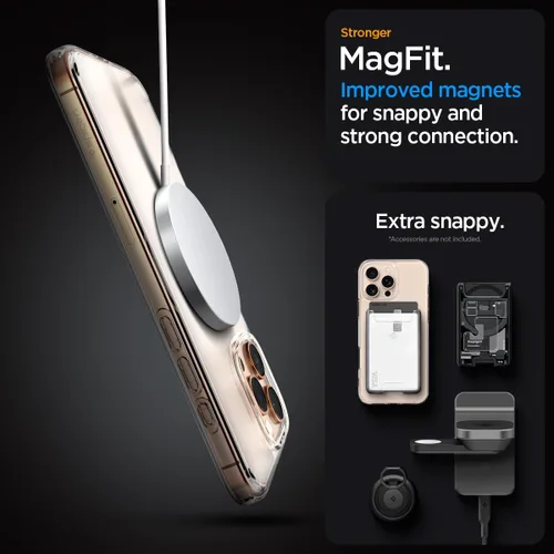 Miniatura 239 de Spigen Funda para iPhone 13 Mini, ultra híbrida MagFit [antiamarilleo] [compatible con Magsafe] - Transparente