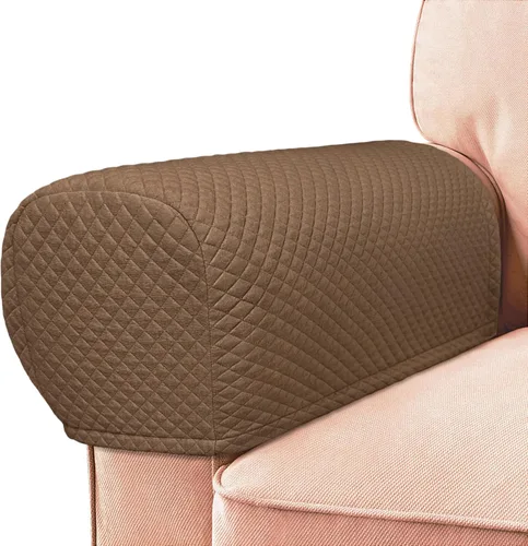 Miniatura 14 de Roytub Fundas para Reposabrazos de Sofá, Fundas para Reposabrazos, Funda Elástica para Reposabrazos para Sofás, Sillón, Sofá de Dos Plazas, Sillón