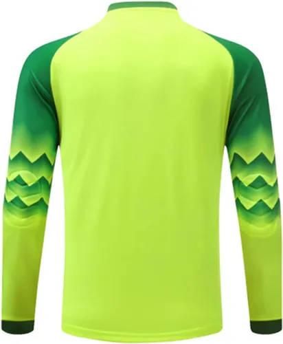 Miniatura 17 de TiaoBug Kids Boys Gladiator Goalkeeper Jersey Padded Goalie Shirt Soccer Jersey Sports Team Training Uniforms