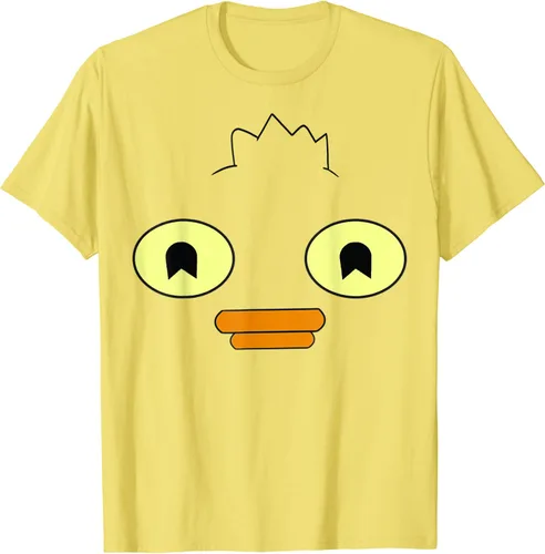 Disney Camiseta de cara grande Phineas And Ferb Ducky Momo Amarillo S