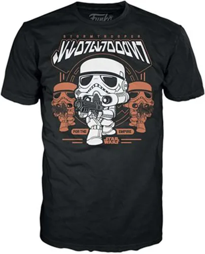 Funko Pop! & Tee: Star Wars Stormtrooper- L