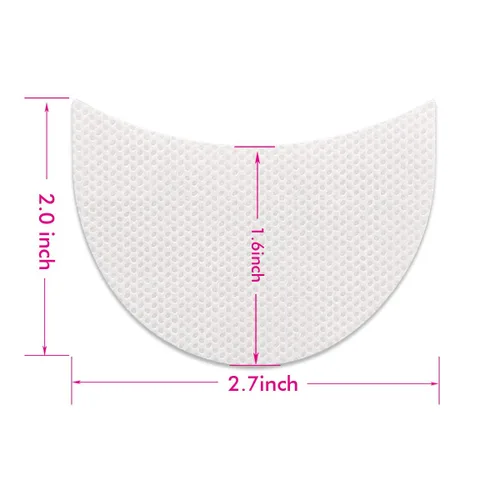 Miniatura 8 de TailaiMei 120 protectores de sombra de ojos, plantilla de sombra de ojos para evitar residuos de maquillaje, almohadilla de gel sin pelusa