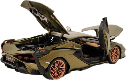 Miniatura 6 de Maisto SIAN FKP 37 Verde Metálico 1:18 DIECAST Modelo CAR