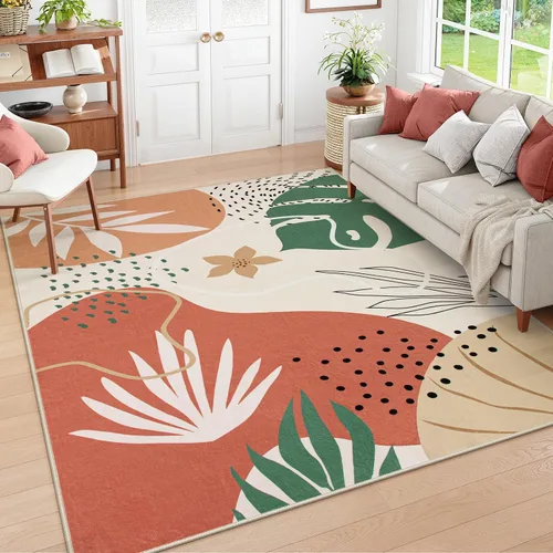 Miniatura 36 de Lahome Alfombra de pasillo rosa - Alfombra de 2x7, alfombra antideslizante lavable para baño, alfombra ligera para piso, alfombras para pasillo