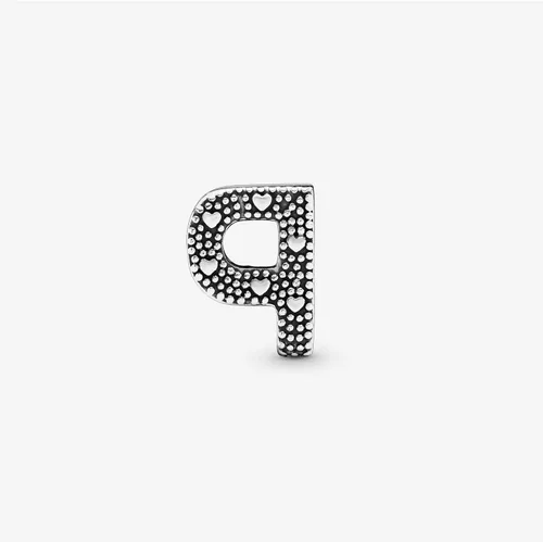 Miniatura 6 de Colgante de plata de ley 925 con letra PANDORA