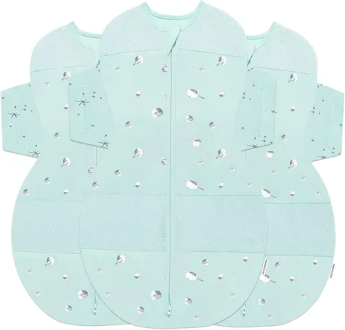Miniatura 18 de Happiest Baby SNOO Saco de Dormir - Manta Envolvente para Bebé de Algodón 100% Orgánico - Diseñado por Doctores Promueve el Desarrollo Saludable
