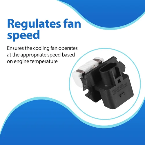 Miniatura 4 de Resistencia del ventilador de refrigeración del motor para Hyundai Elantra GT Sonata Kia Forte Soul Optima 2011-2017 reemplaza 25385-07550