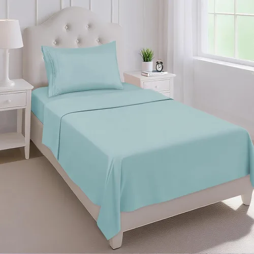 Miniatura 68 de Mejoroom Juego de sábanas de tamaño King – Sábanas y fundas de almohada de ropa de cama 1800 de lujo para hoteles – Sábana bajera con bolsillo