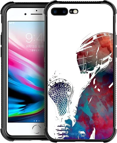 Miniatura 104 de Compatible con funda para iPhone 6 Plus/6s Plus,Bite Your Teeth Diseño de patrón asombroso, funda trasera dura de PC anti-arañazos y a prueba