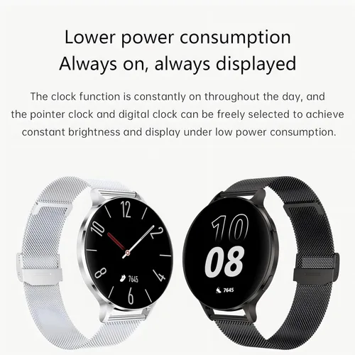 Miniatura 5 de Relojes inteligentes ultrafinos para hombre (llamada/3 bandas/todo metal), AMOLED extragrande de 1.75 pulgadas, rastreador de actividad ultra
