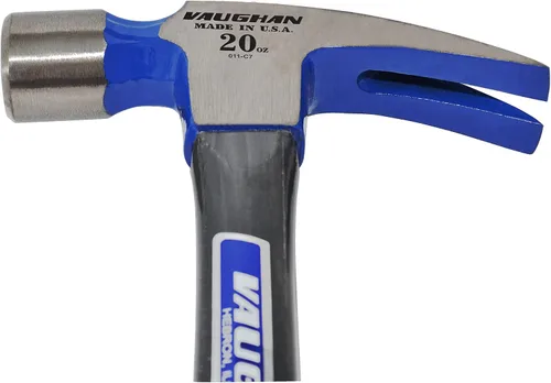 Miniatura 2 de Vaughan Hammer FS999L - Martillo de fibra de vidrio de cara lisa de 20 onzas