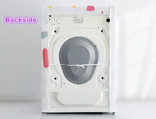 Miniatura 7 de Funda para lavadora, cubierta para lavadora y secadora, protector a prueba de polvo e impermeable para electrodomésticos de lavado (carga superior)