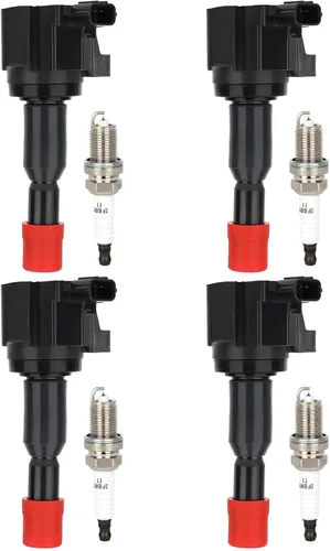Miniatura 23 de ECCPP UF816 4 bobinas de encendido con 4 bujías de iridio 95125 para Hyundai Elantra Sonata Kona para Kia Forte Optima 2.0L GN10877 UF816 UF-816