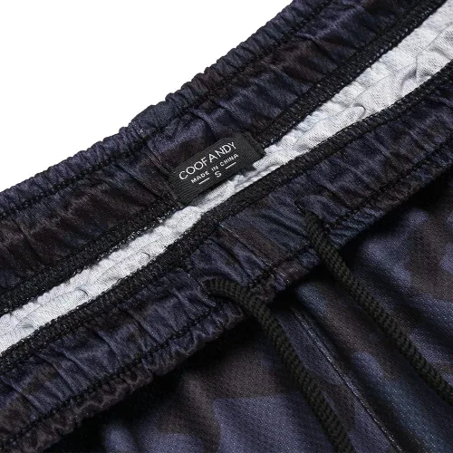 Miniatura 4 de COOFANDY Paquete de 3 pantalones cortos de entrenamiento para hombre, pantalones cortos deportivos de malla, ligeros, para culturismo, con bolsillos