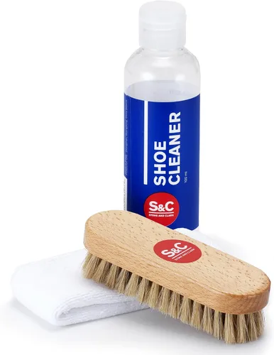 Miniatura 3 de Kit limpiador de zapatos de viaje, kit de limpieza de zapatos premium de 3.5 onzas para cuero, gamuza, nobuck y blancos