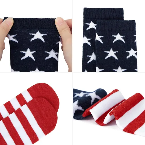 Miniatura 3 de Century Star Calcetines de fútbol para niños, calcetines de tubo hasta la rodilla, calcetines de uniforme para niñas, calcetines deportivos