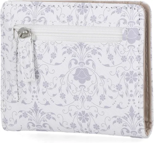 Miniatura 3 de Mundi Mini billetera pequeña para mujer, soporte delgado para tarjetas de crédito con bolsillo para monedas con cremallera, billetera compacta