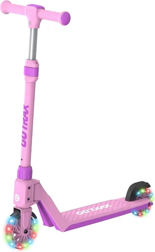 Miniatura 11 de Gotrax K03 - Patinete para niños con ruedas de 5" con luz LED y manillares ajustables, diseño ligero y plataforma antideslizante, carga máxima