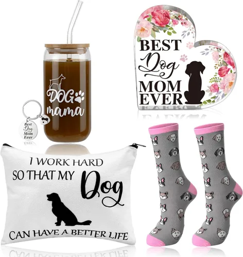 Accesorios de escritorio con temática Croknit, tazas de café para mascotas, Como se muestra en la imagen., Perro