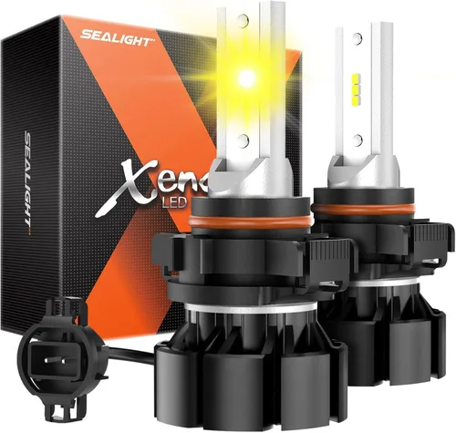 Miniatura 21 de SEALIGHT Bombillas LED antiniebla 9145 H10 Bule, 13,000 LM 6500K blanco frío H10, tamaño 1:1 9040 9140 9145 bombillas LED antiniebla