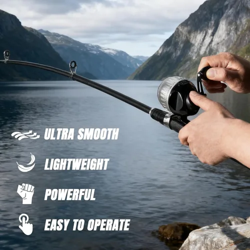 Miniatura 5 de WIDDEN Kids Fishing Pole, Youth Fishing Rod and Reel Combo - Telescopic Portable Fishing Pole with Tackle Box Bag Starter Anglers Set, Fishing Gear