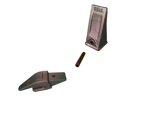 Excavadora, retroexcavadora, combo de cubo deslizante, vástago soldado, diente y pasador, labio de 0.8 in - 552X156, X156S (1)