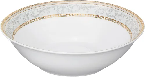 Miniatura 2 de Lorren Home Trends Juego de vajilla de porcelana de 57 piezas, Giada, servicio para 8