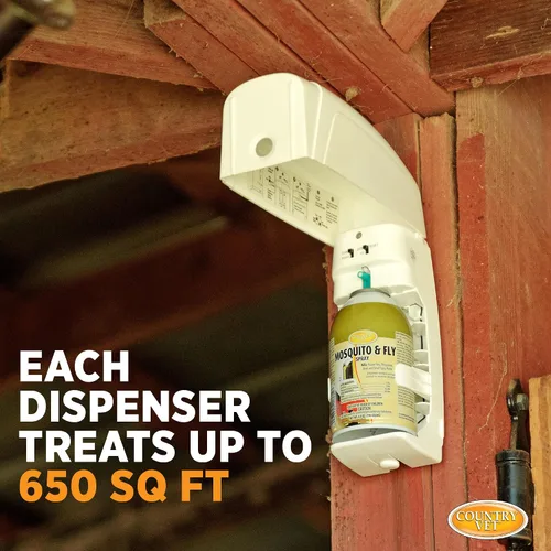 Miniatura 7 de Country Vet Mosquito and Fly Spray dosificado latas de 6.4 onzas 342033CVA (caja de 12) dispensador no incluido