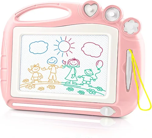 Miniatura 13 de Tablero de dibujo magnético, juguetes para niños de 1, 2, 3 años, bloc de bocetos, cumpleaños, Pascua, Navidad, Halloween, regalos de juguete