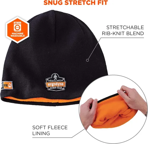 Miniatura 4 de Ergodyne N-Ferno 6816 - Gorro de punto reversible térmico