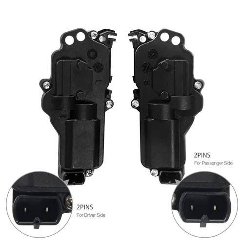 Miniatura 6 de Kit de actuadores de cerradura de puerta eléctrica para lado izquierdo y derecho para Ford F150 F250 F350 F450 Excursion Expedition Mustang y más