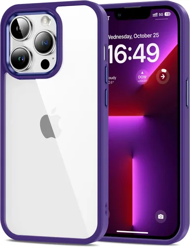 Miniatura 82 de HOOMIL Funda para iPhone 7 Plus/iPhone 8 Plus de 5.5 pulgadas, no amarillea, protección contra caídas, cubierta trasera dura transparente
