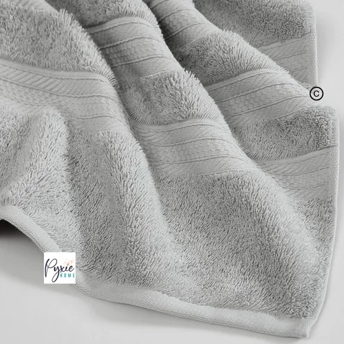 Miniatura 4 de Tamaño grande - Toalla de baño extra grande - Toalla de baño ultra extragrande - 100% algodón - COLOR GRIS