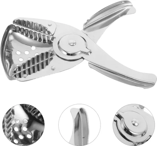 Miniatura 8 de Housoutil Manual Lemon Squeezer Stainless Steel Manual Fruit Juicer Handheld Citrus Press Multifunctional for Home and Travel