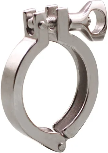 Miniatura 12 de DERNORD Abrazadera Sanitaria de Acero Inoxidable de Un Solo Pin Tri Clamps Trébol (Tubo OD: 3")
