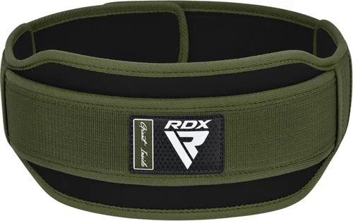 Miniatura 2 de RDX Cinturón de levantamiento de pesas para hombres y mujeres, acolchado de espuma EVA duradera, hebilla de hierro, soporte suave para levantamiento