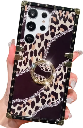 Miniatura 14 de Bonita funda compatible con Samsung Galaxy Z Flip 5/Z Flip 6 de 6.7 pulgadas, cuentas de lujo de color dorado 3D de arena movediza con soporte