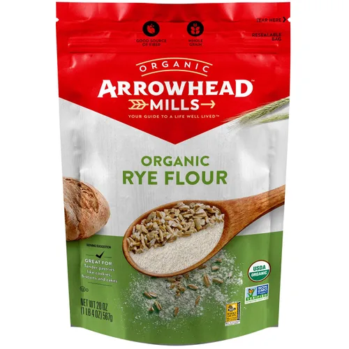 Miniatura 10 de ARROWHEAD MILLS Harina de trigo sarraceno orgánica libre de gluten, 22 onzas