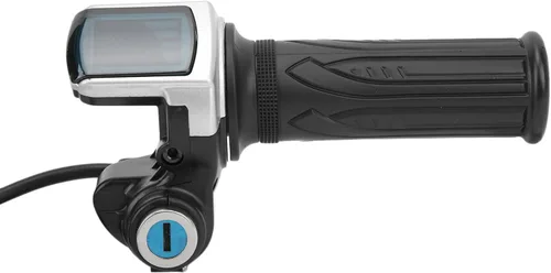 Miniatura 8 de KIMISS Acelerador eléctrico para bicicleta, agarre de acelerador eléctrico, 48 V, acelerador eléctrico de bicicleta con indicador LED, juego