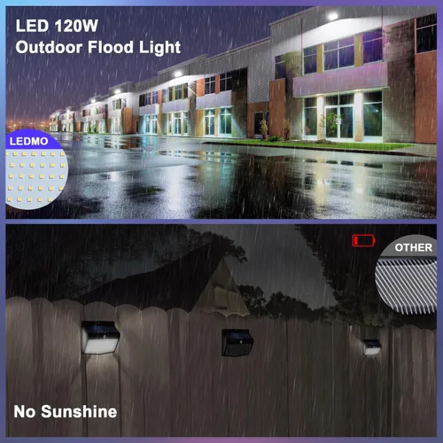 Miniatura 4 de Pack de luces LED de 120 W, 4 unidades, impermeables, 15600 lm, paquete de iluminación