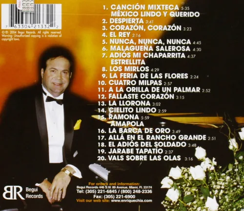 Miniatura 2 de Nostalgia de Mexico: Al Piano Audio CD – CD, 30 Marzo 2004