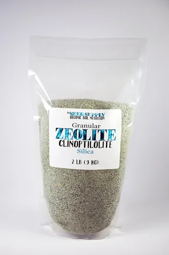 Zeolita granular de 2 libras - Agente de abono orgánico para abono absorbente multiuso