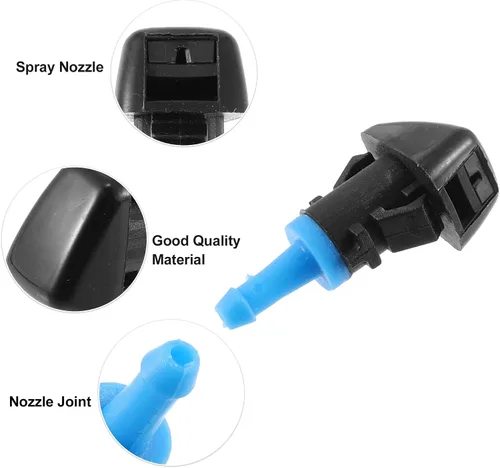 Miniatura 4 de ACROPIX - Boquilla para limpiaparabrisas delantero del coche, rociador de chorro para limpiaparabrisas, compatible con Jeep Patriot - Paquete de 2
