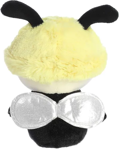 Miniatura 4 de Aurora® Vibrante Spring Bebe Bugs™ Bumblebee - Animal de peluche – Dije decorativo – Diversión sin fin – Amarillo 7.5 pulgadas